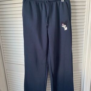 Sanrio Kuromi Navy Blue Sweatpants with Embroidered Label